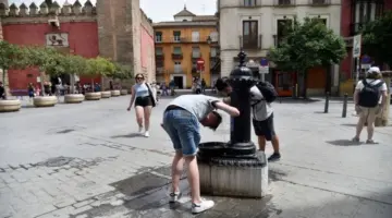 موجة حر شديدة ترهق الأنفاس بإسبانيا